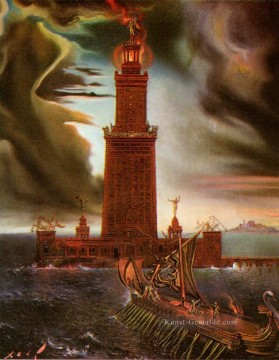 Salvador Dali Werke - Der Leuchtturm von Alexandria 2 Salvador Dali